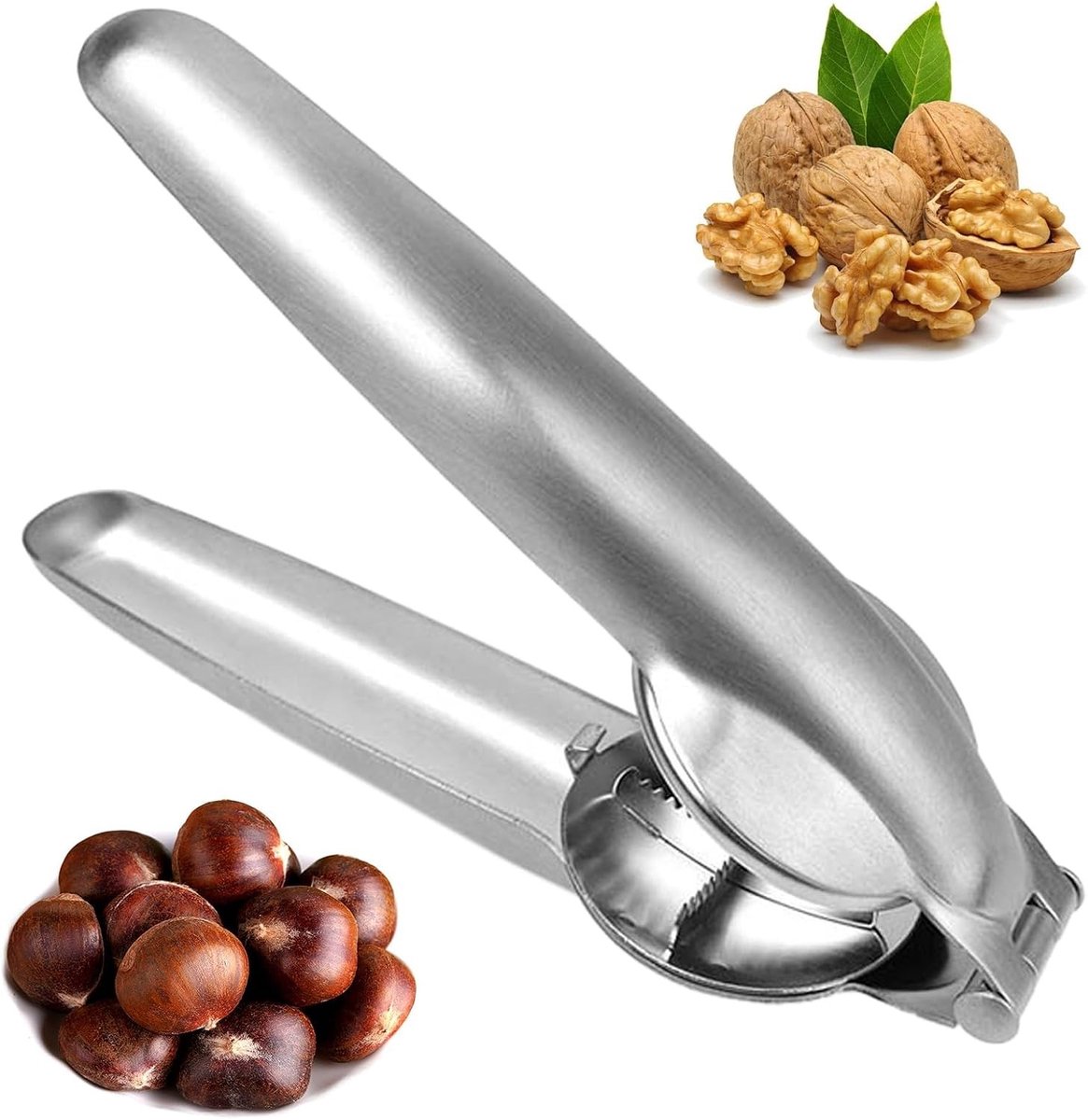 304 Stainless Steel Maroni Cutter, Maronizang, Nutcracker Walnuts, Chestnut Clip, Dried Fruit Nut Opener, Chestnut - ShopVlot