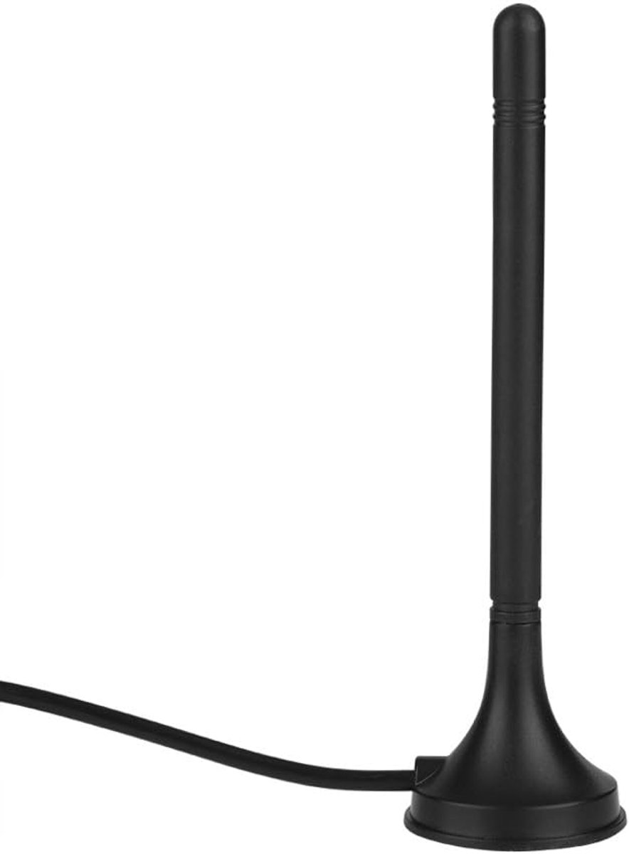 SnelShoppen - HDTV Antenne 50 Miles Bereik Versterker Dubbele Verticale TV Antenne voor ATSC/ISDB, Geschikt voor Huizen, Keuken, Caravans en Schepen