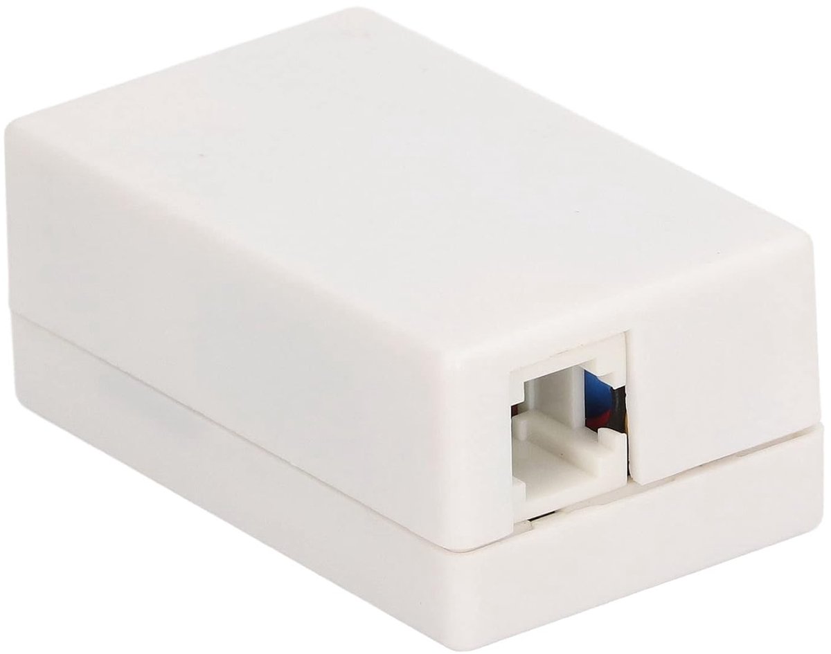 SnelShoppen - Phone Audio Voice Recorder voor Telefoon, RJ11 Interface, Oplaadbare Telefoonopname Adapter met 32GB Geheugenkaart Ondersteuning