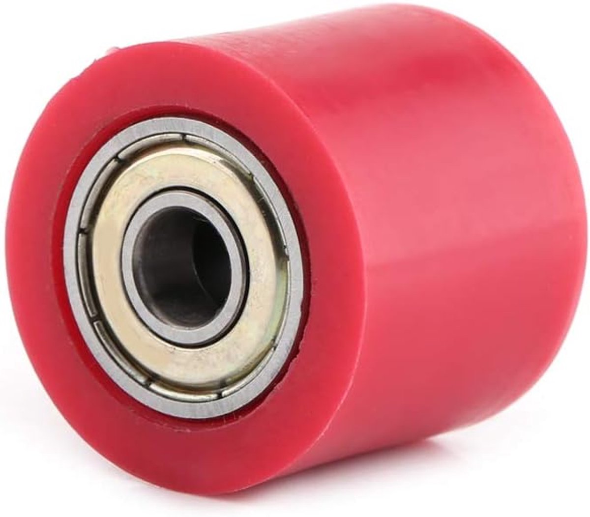 SnelShoppen - Fydun Guida Ruota Tendicinghia Slider Rullo Puleggia 8mm/10mm voor Pit Bike, Streetbike, ATV en Motor - Hoogwaardige Kwaliteit, Rood 10M