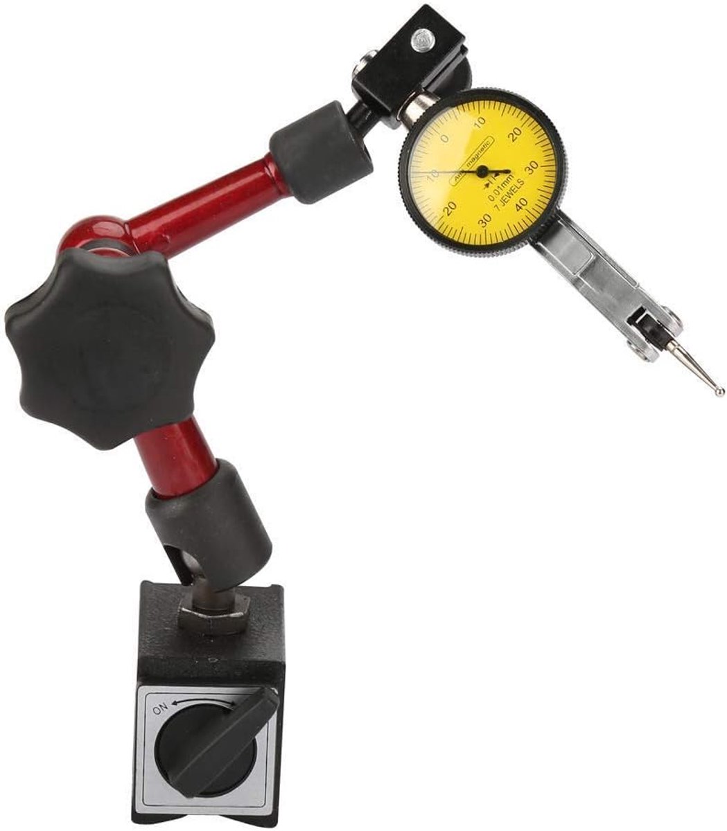 SnelShoppen - Magnetische Holder, Sterk en Flexibel met Testdisplay voor Wijzer en Hefboom, Precisieweegschaal en Installatieaccessoires