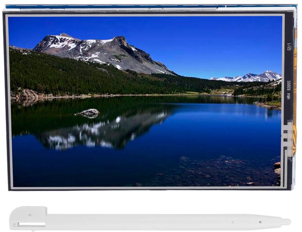SnelShoppen - 3.5 inch TFT LCD Scherm, Touchscreen Display Module 480x320 voor MEGA 2560, Inclusief SD Kaart Verbinding en SPI FLASH Circuit