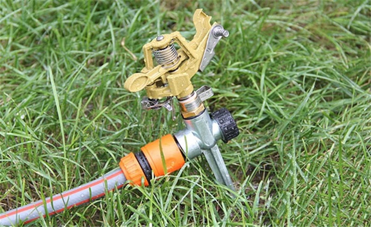 Heavy Duty Tuinsproeier met Metalen Steek voor Efficiënt Watergeven aan Planten, Bloemen en Groenten