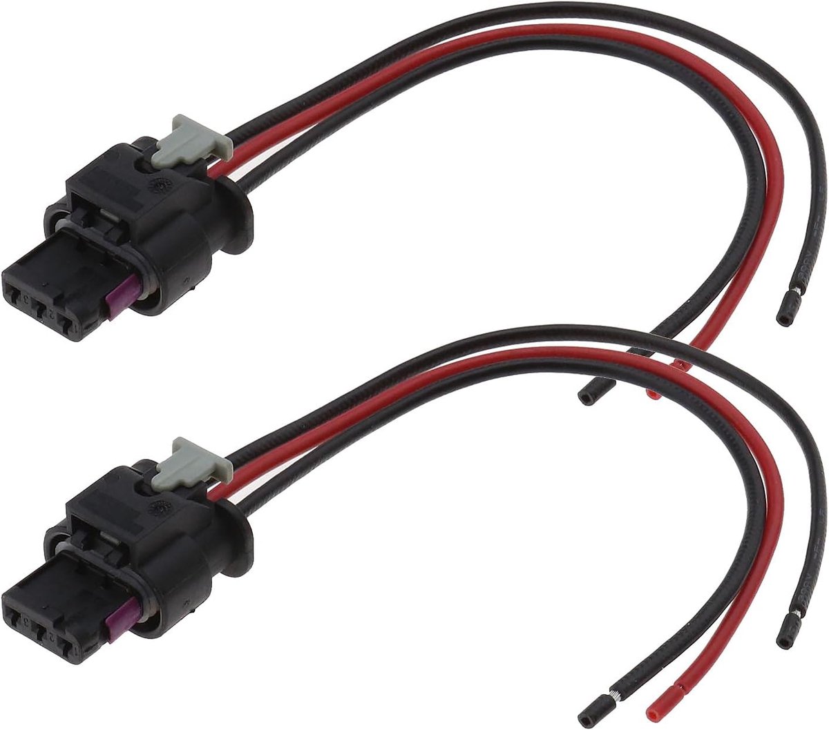 Parkeersensor plug vervanging - 3 pin pigtail stekker - 13.5cm - eenvoudig te installeren - ShopVlot