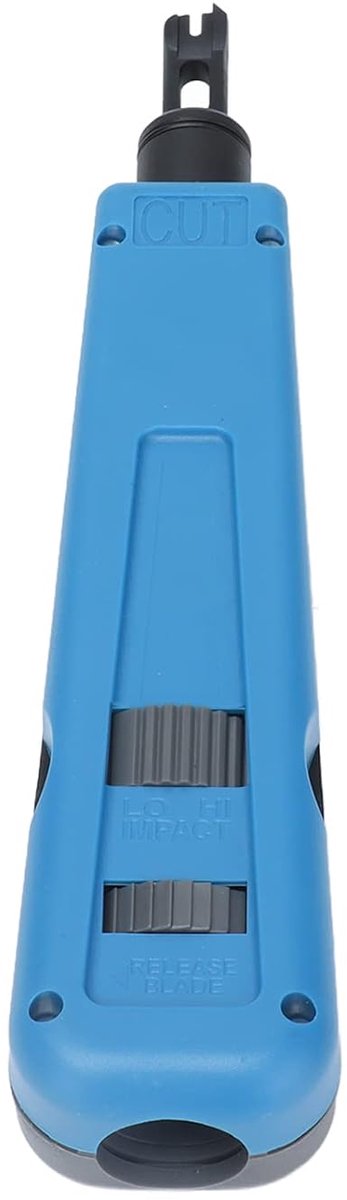 SnelShoppen - Punch Down Tool 110/88 Multifunctionele Impact Tool voor Netwerken van Hoogwaardige Carbon Staal, Ideaal voor Professioneel en Thuisgebr