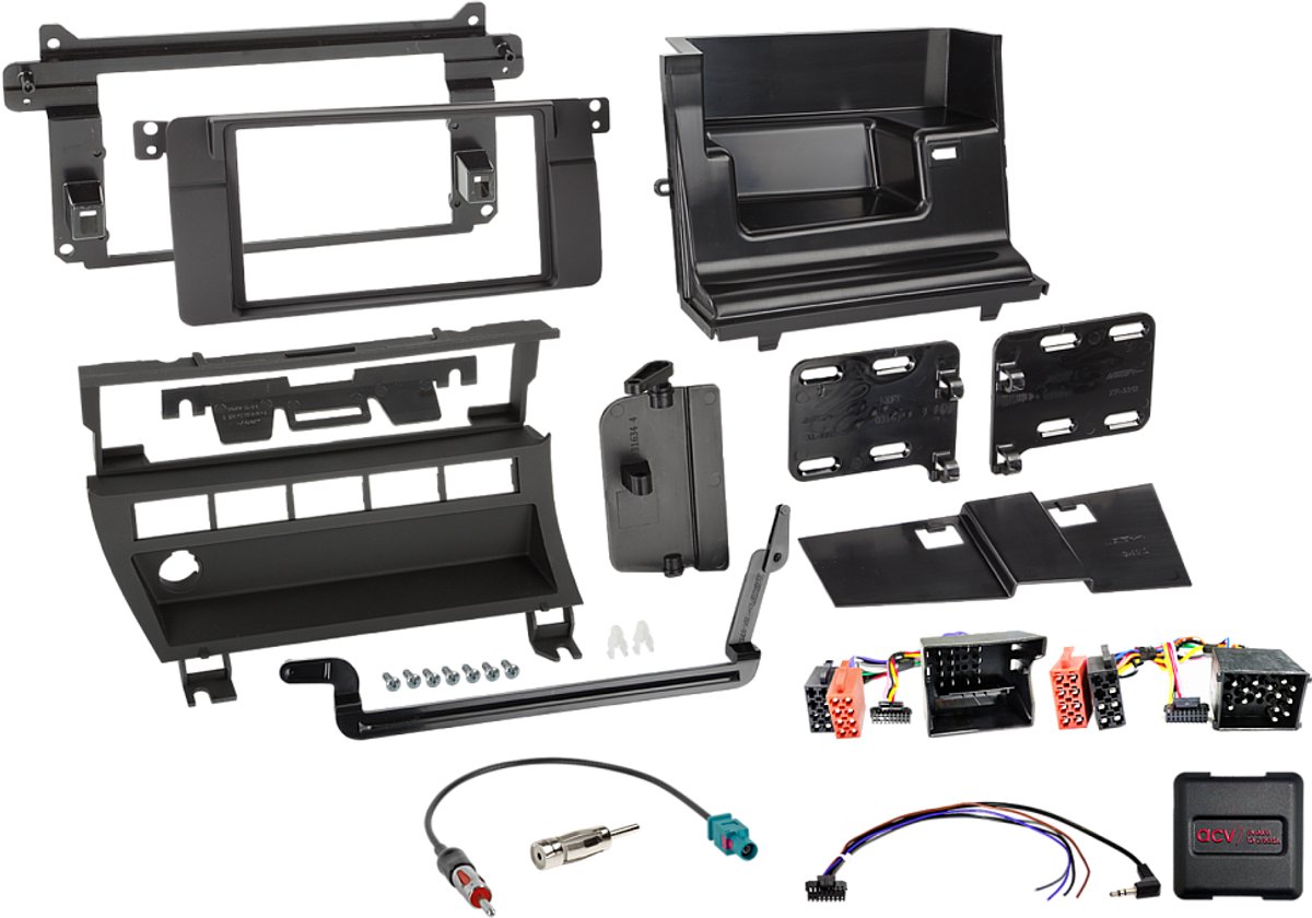 2-DIN Kit BMW 3series(E46) 07/1998-02/2007 SWC/antenna