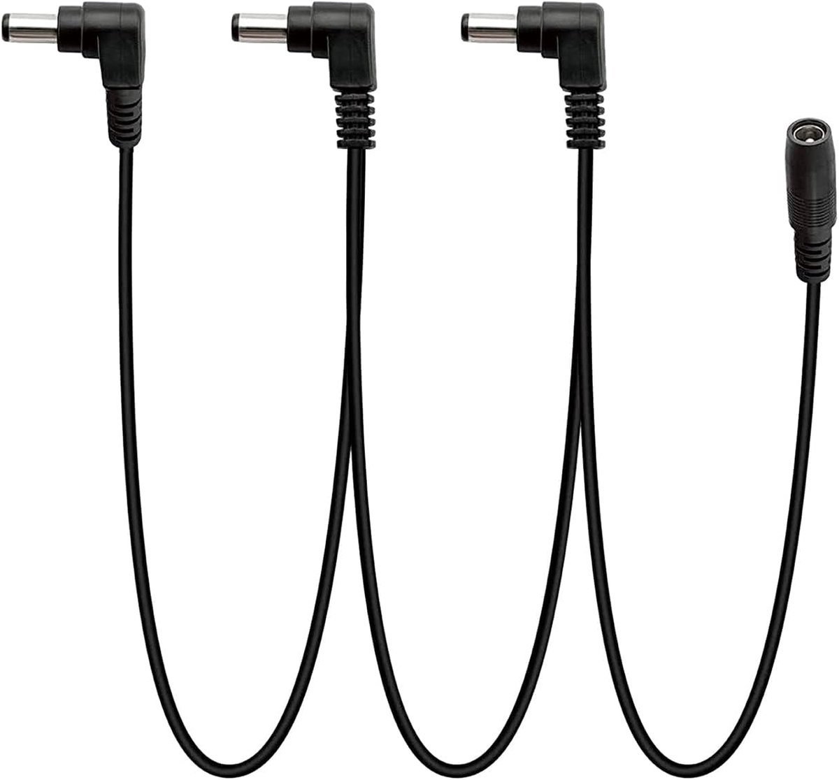 SnelShoppen - DC 9V Voeding Splitter Adapter met 3-Weg Daisy Chain Kabel voor Effectpedalen - Ideaal voor Gitaristen
