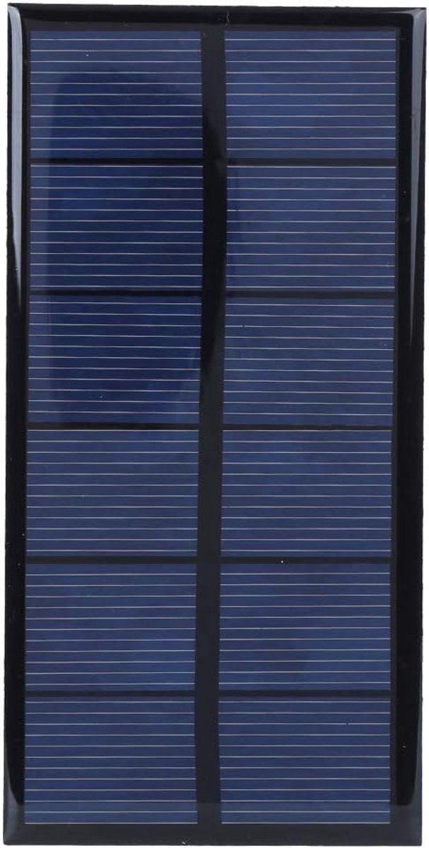 SnelShoppen - Solar Panel Charger 1W 3V Draagbaar Crystalline Silicon Zonnepaneel Voor DIY Oplader Buiten Camping Tuin