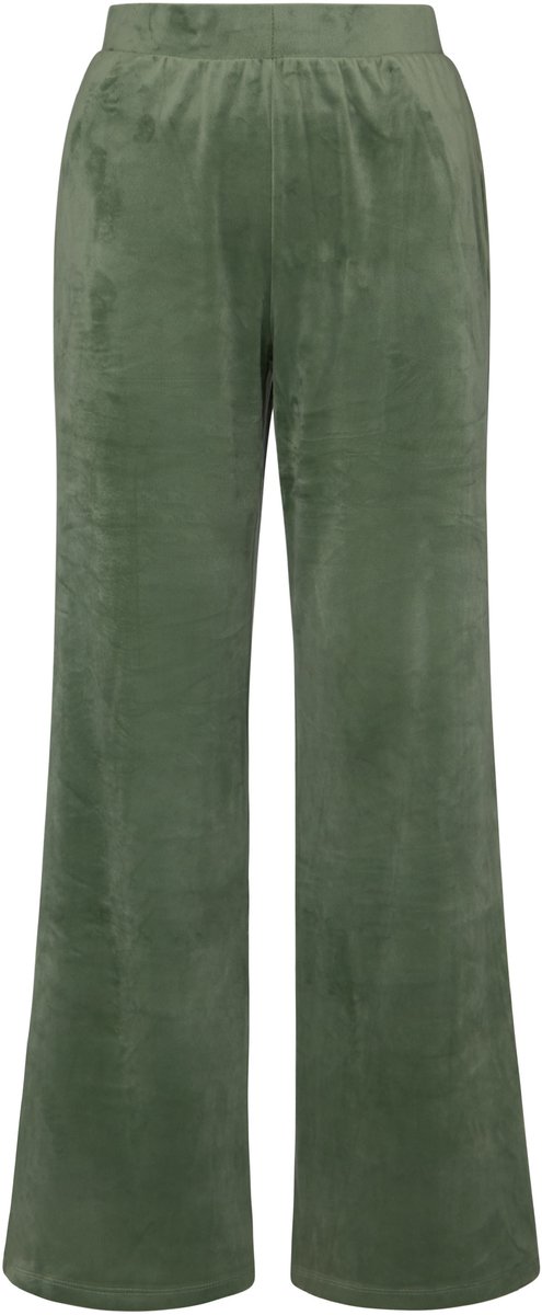 Hunkemöller Velours Pyjama Pants Groen
