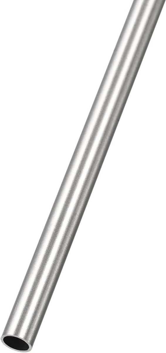SnelShoppen - RVS 316 stalen buis 6mm AD x 0.5mm wand D x 300mm L - Rechte slangen voor huishoudelijke apparaten, machines, duurzame kwaliteit