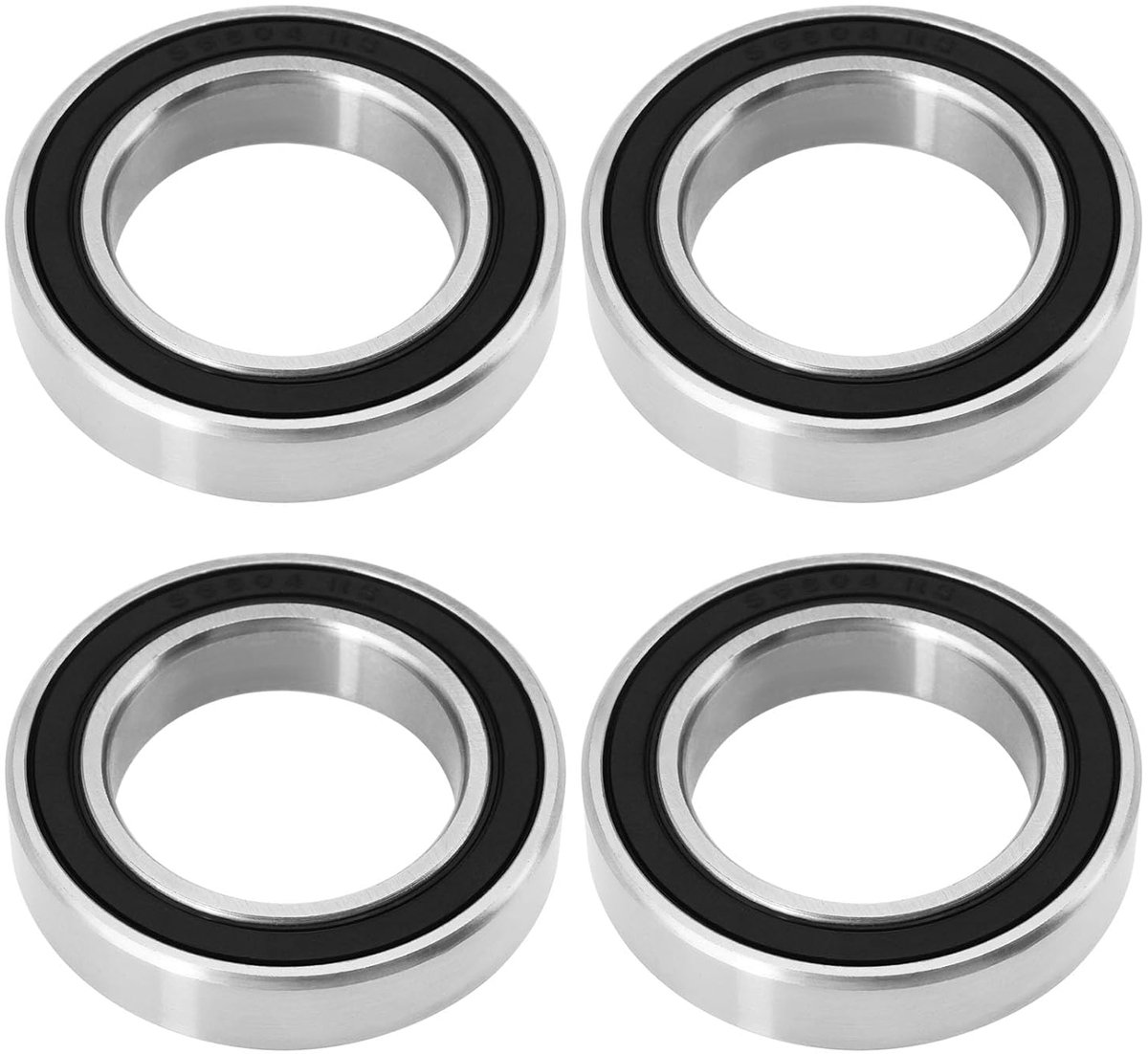 ECSiNG 4pcs Front Wheel Sealed Bearing Stainless Steel Double Rubber Sealed Compatible With SURRON Light Bee LBX L1E - ShopVlot