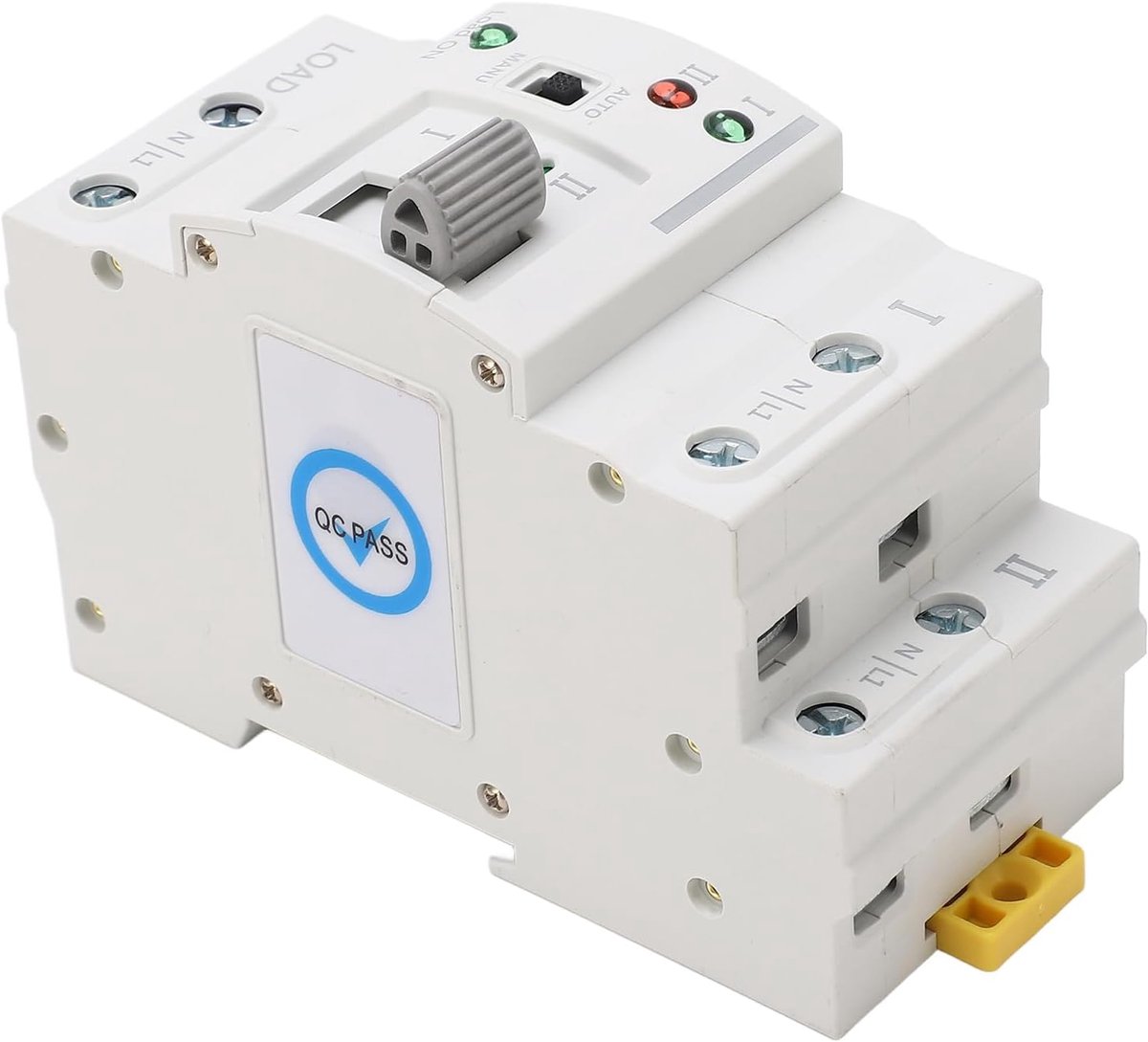SnelShoppen - Dual Automatische Overdracht Schakelaar, WiFi Controle Mini 2 Fase Dual Power ATS Schakelaar, IEC60947-6 Snelheid 63A 220V Overschakelsc