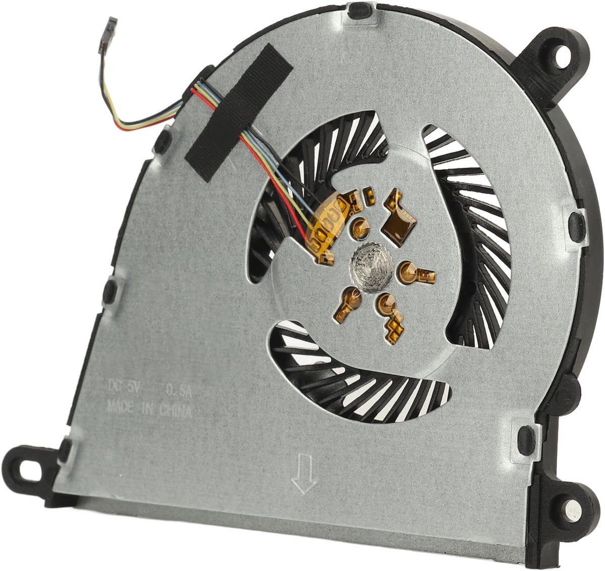 SnelShoppen - CPU Koelventilator voor HP 14S DQ, 14S FQ, 15S EQ, 15S FQ, 15 EF, 15 DY, 15T DY - 4 Pin Verbinding - Notebook Koeler Vervangdeel - Licht