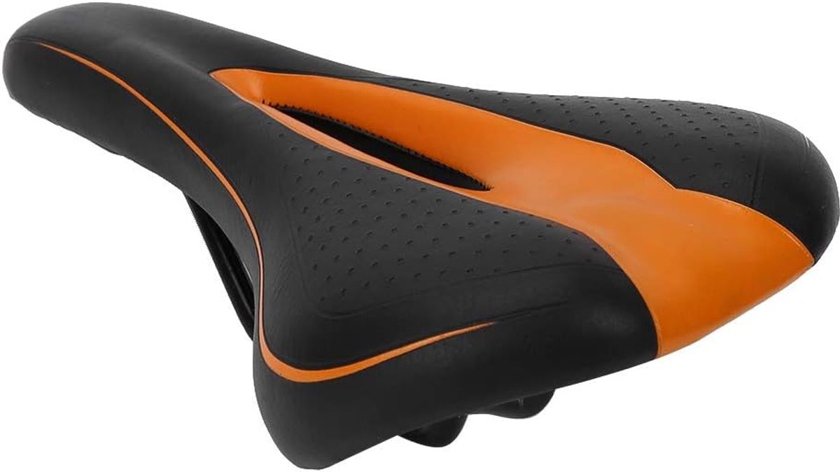 SnelShoppen - Fietszadel voor Mountainbike en Racefiets - Gelzadel voor Mannen en Vrouwen - Hol en Geveerd Toersadel voor Comfortabel Fietsen