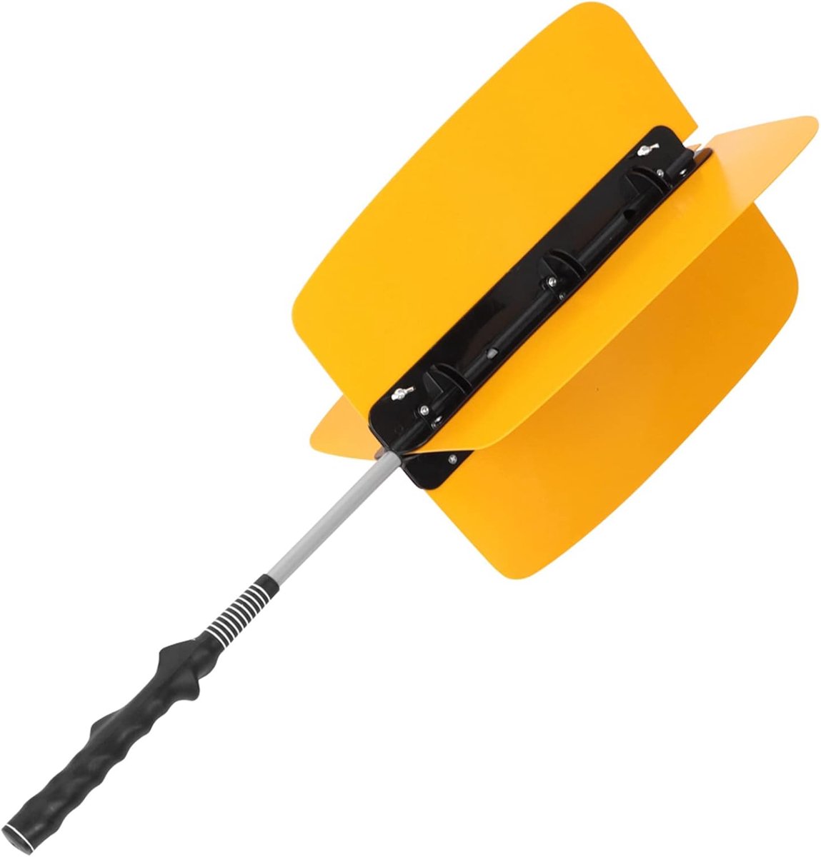 Golf Wind Swing Fan,Golf Practice Fan Yellow Color Golf Training Tool Golf Wind Swing Fan Proof Practice Aid Trainer - ShopVlot
