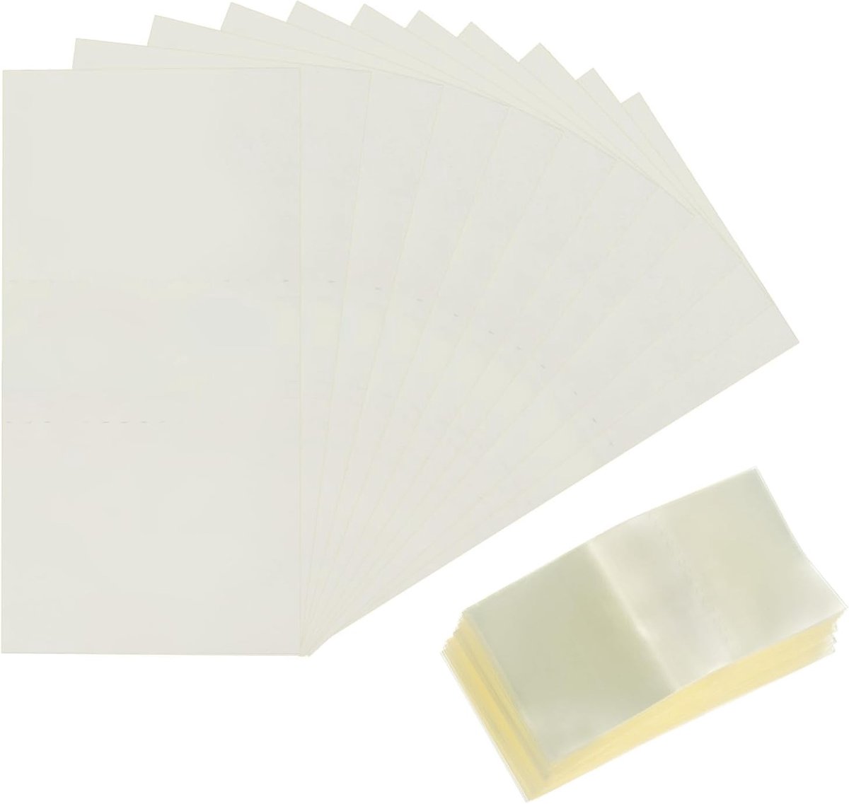 SnelShoppen - Pack van 1000 Krimpbanden 45 x 23 mm, Transparante Perforaties, PVC Krimpfilm Voor Flessen en Glazen Deksel