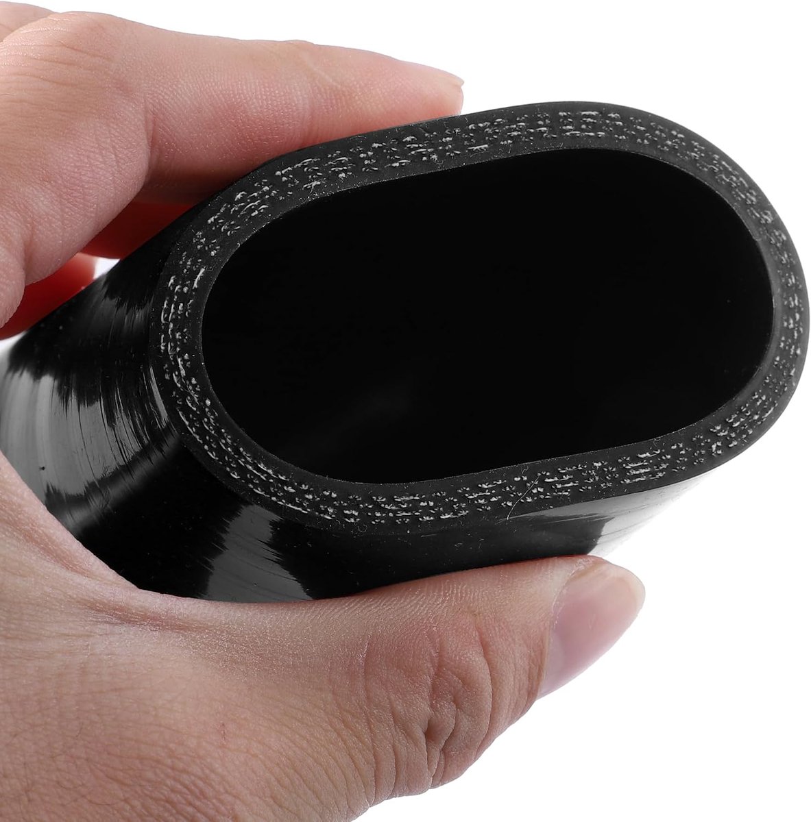 Dailygoods- Silicone Reducer 90 Graden - Slang Koppeling - Buisset - Zwart - 51mm/2" - Kwaliteitsmateriaal - Universele Pasvorm - Slangkoppeling