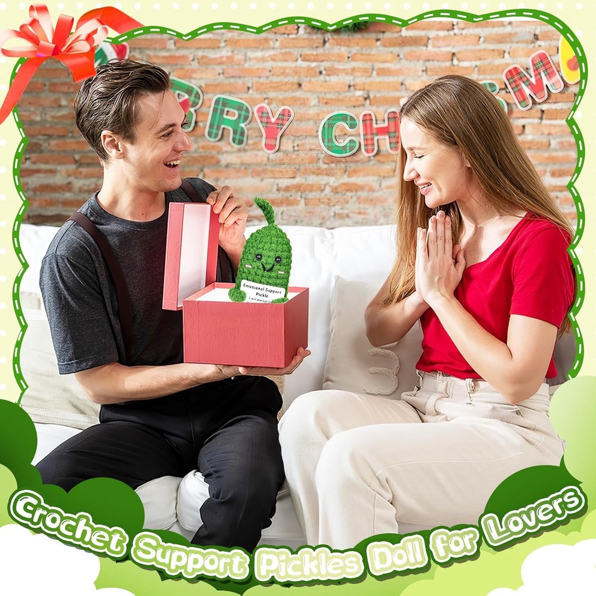 SnelShoppen - Emotionale Augurken - Creatief Speelgoed voor Kinderen, Uniek Ontwerp, Perfect voor Feesten, Educatief en Leuk, Multi-kleurig, Voor Binn