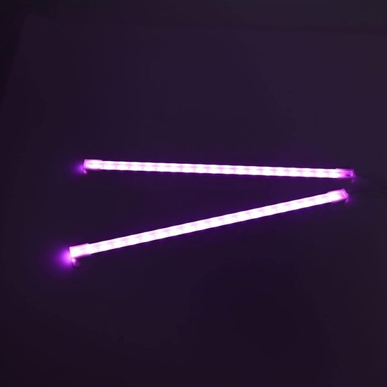 Groeilampen op zonne-energie - volledig spectrum led-lichtstrip voor binnentuin - balkon - kas - kruiden - groenten - potbloemen - energiezuinig (20 W) van Merkloos	 — afbeelding 3