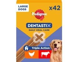 Pedigree Dentastix - Grote Hond - Gebitsverzorging - 42 Kauwsnacks