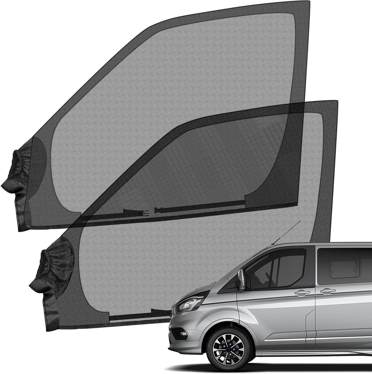 Replacement Insect Protection Grille for Ford Transit Custom 2012-2025, Magnetic Mosquito Net for Side Window, Pack of - ShopVlot