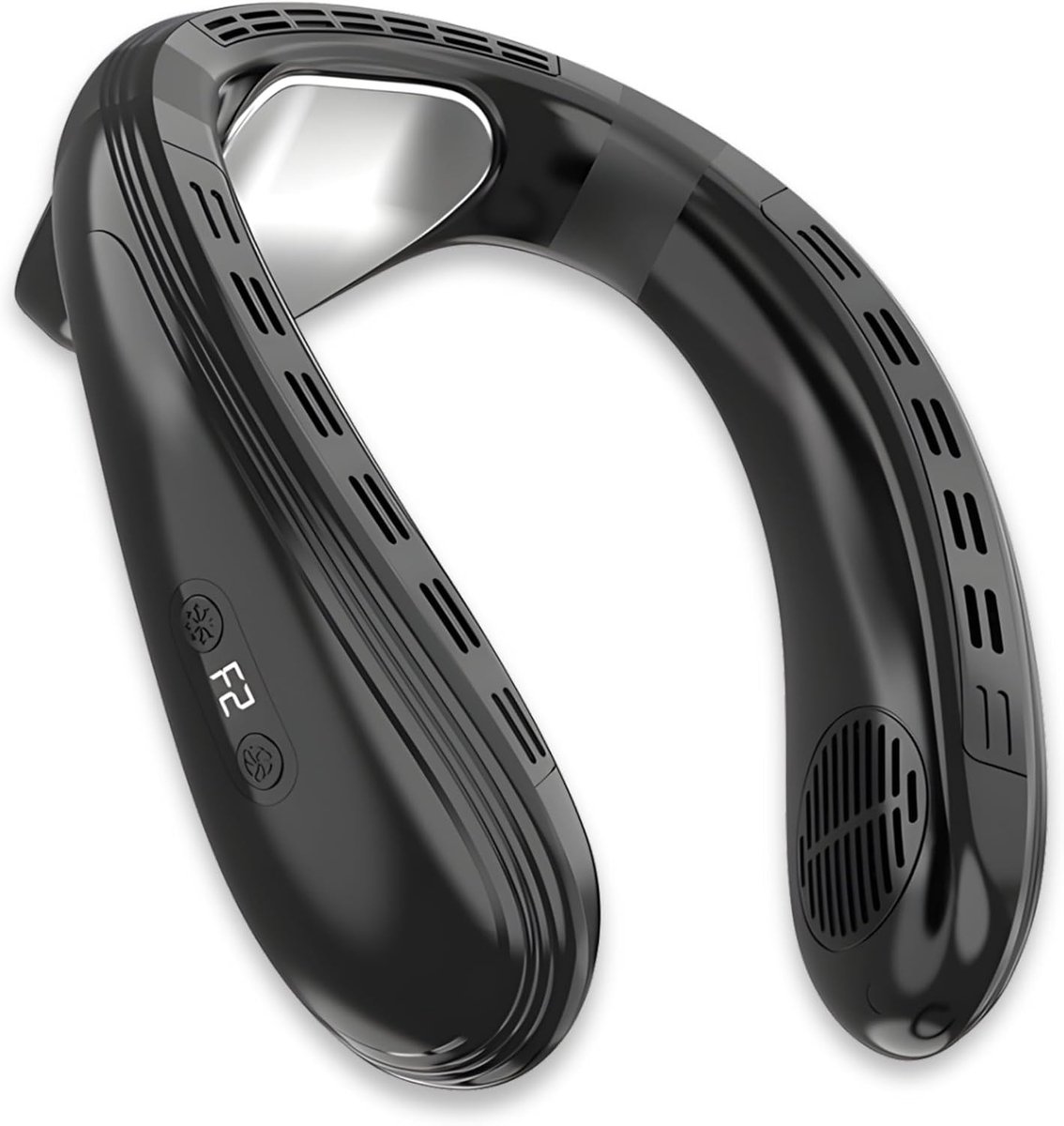 Neck Fan met Koeling - Draagbare Mini Ventilator - Temperatuurregeling - Blijf koel tijdens het sporten - SnelShoppen
