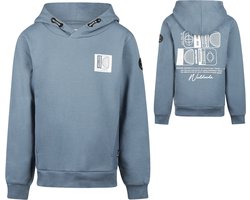 No Way Monday Swe à capuche garçon Faded blue taille 134
