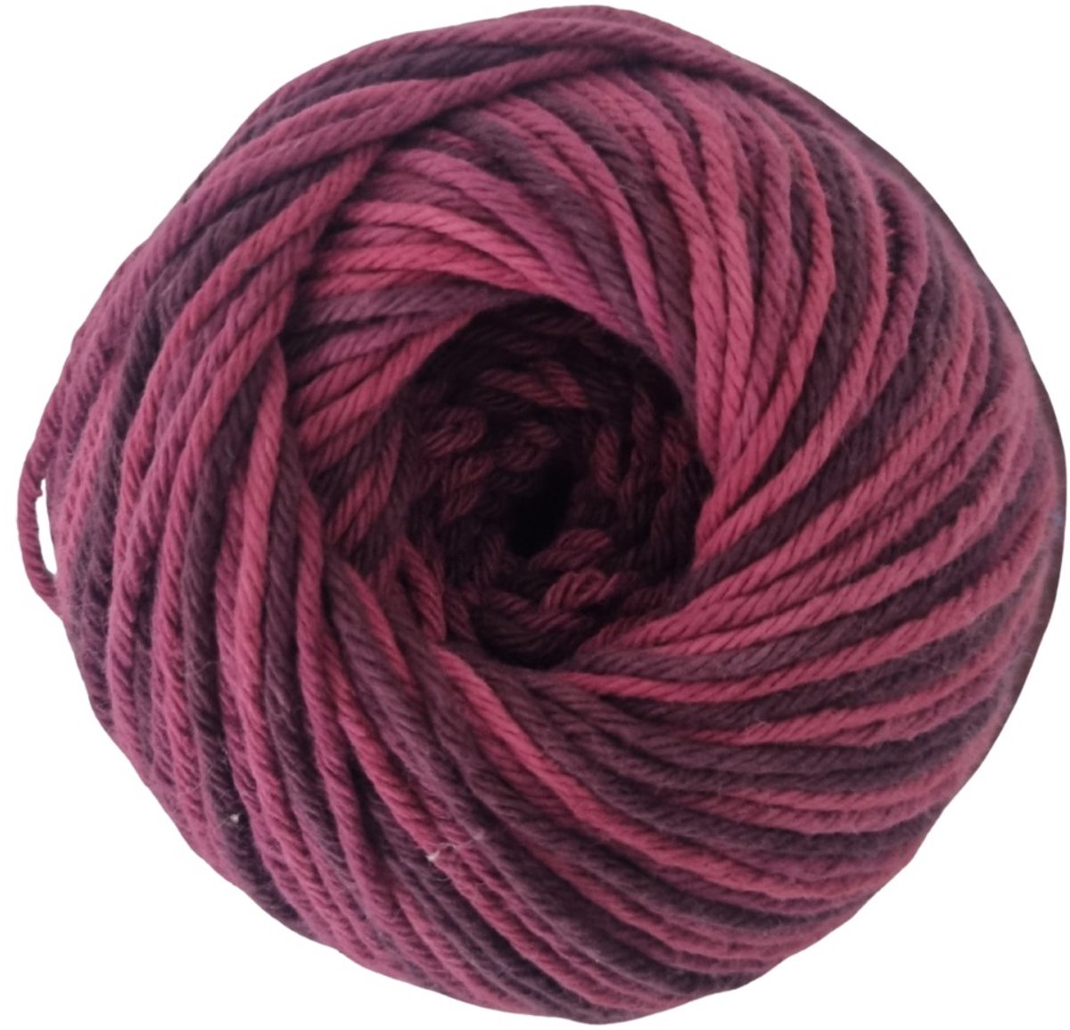 Círculo Barroco Multicolor - Katoengaren - 200 g - 226 m - Bordeauxrood