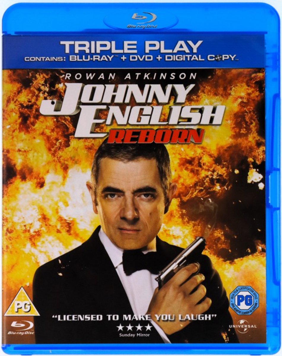 Johnny English Reborn [Blu-Ray]+[DVD]