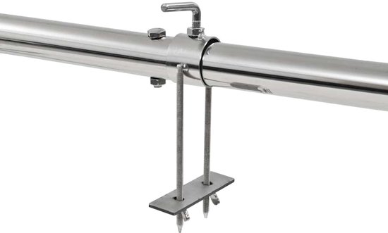 vidaXL - Barbecue - grill- - en - bakset - automatisch - roestvrij - staal van Merkloos — afbeelding 3