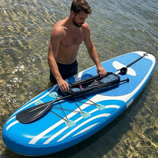 Kajak Reparatieset - Opblaasbare Boot Pleister - Watersport Reparaties - Zware Waterdichte Set - 4-Delige Set - Muntgroen — afbeelding 3