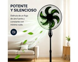 Wentinkmo Industrial ventilator - Krachtig 55W motor - verstelbare hoogte