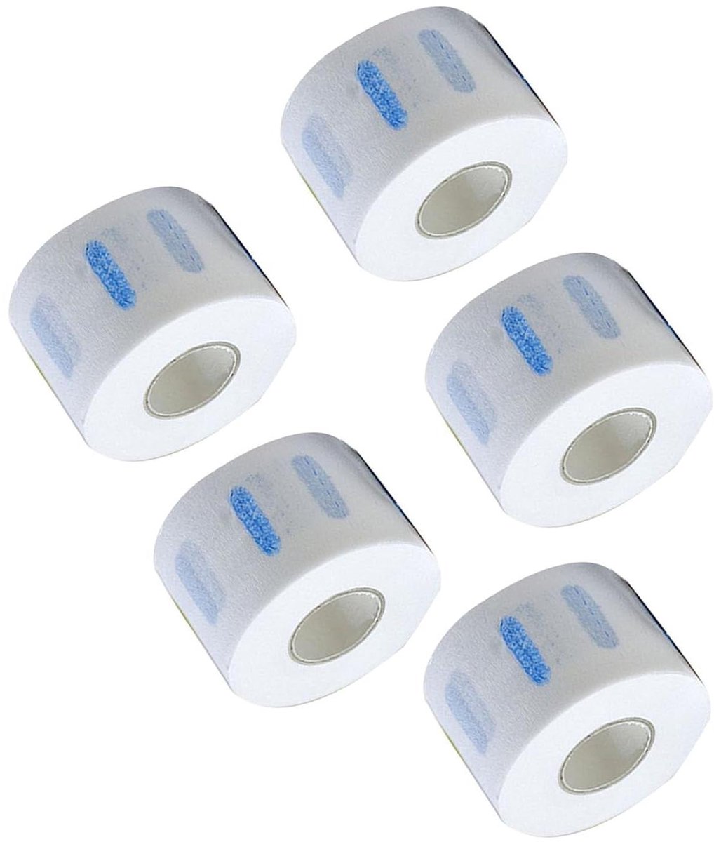 Nekstrips - Haarstrips Kappers - Schoon Knippen - Scheurbestendig Materiaal - 5 Rollen - Wit