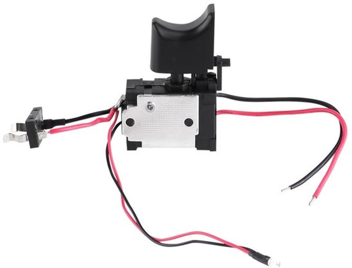 Draadloze Accu Boormachine Schakelaar, 7.2V - 24V, Vervangingsonderdeel voor Lichtgewicht Gereedschap met Lithium Batterij en Variabele Snelheid