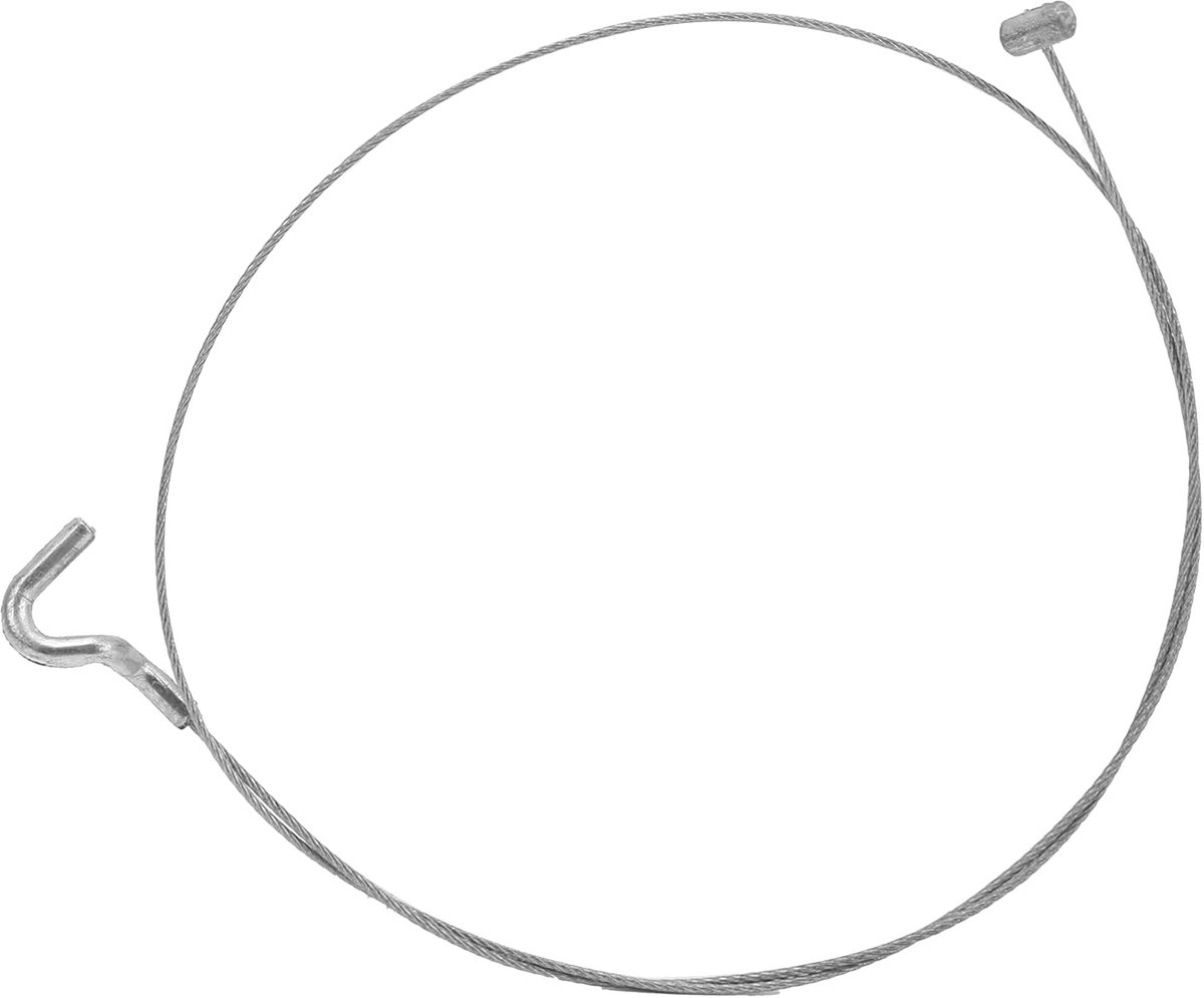 SnelShoppen - 16.9" Handrem Kabel L Vervangingskabel voor Galaxy 2006-2015 met T-bar Stop en Haak, Ideaal voor Auto Reparatie, Hoogwaardige Materiaal