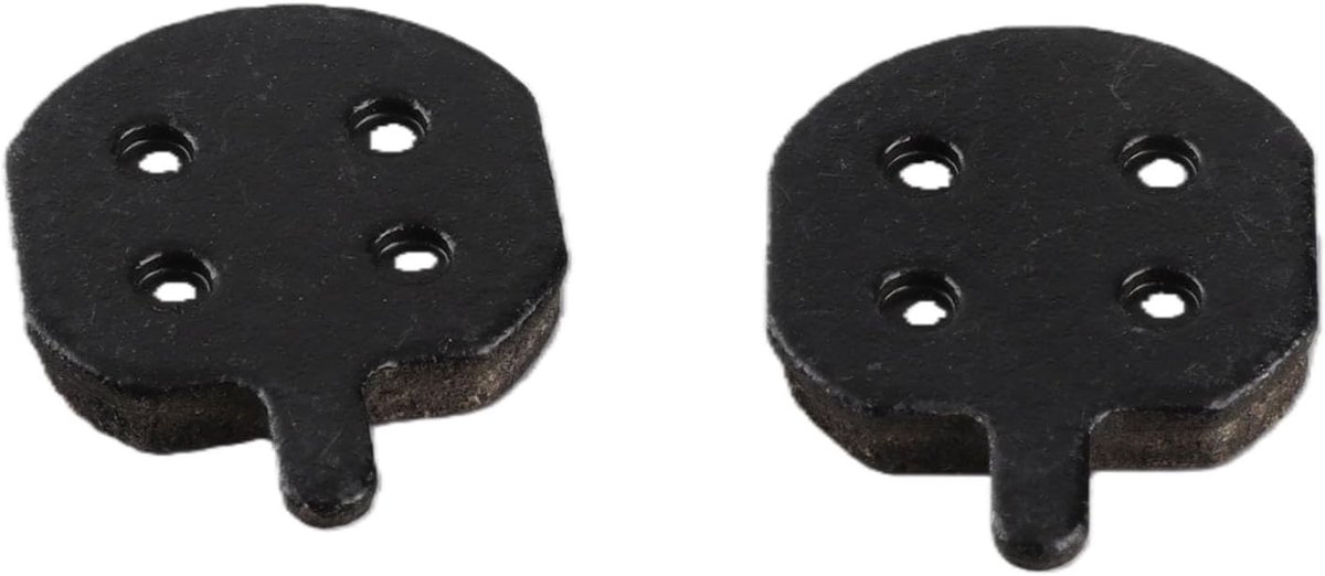 SnelShoppen - 4 Paar Mountainbike Metallic Remblokken voor Stille en Krachtige Remprestaties, Verbeterde Warmteafvoer, Geschikt voor Diverse Hayes Mod