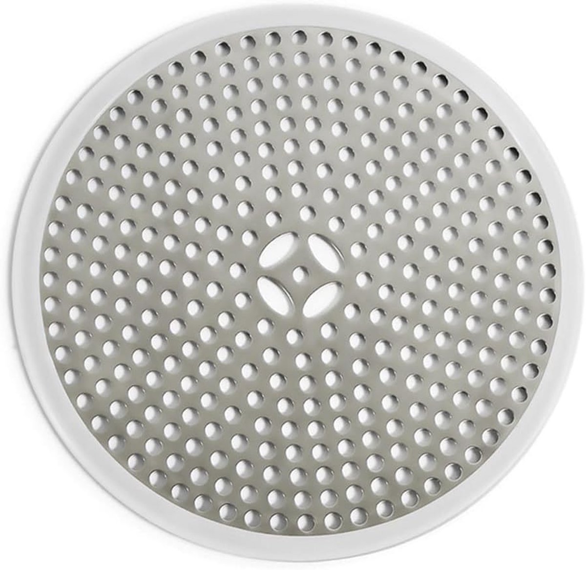 SnelShoppen - RVS Siphon voor Bad en Douche Haarfilter, Afvoerplug voor Badkamer, Keuken, Wastafel - Ø 11,7 cm, Effectieve Haaropvang