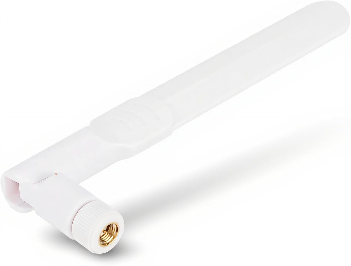 SnelShoppen - WiFi Antenne 2.4G/5G/5.8G, 8 DBi Dual-Band WLAN Antenne voor WLAN Router en Adapter, Metaal SMA Aansluiting, Geschikt voor RT-AC68U EX62