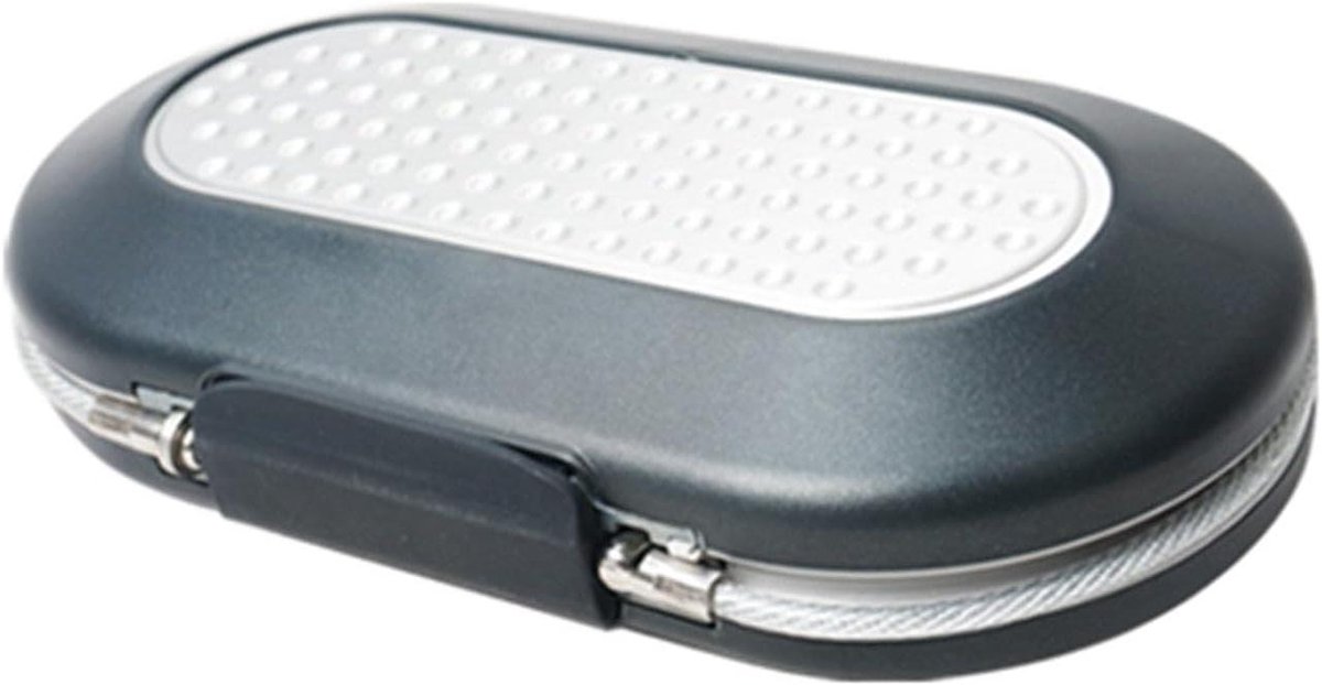 Draagbare Kluis - Mini Safe - Waardevolle Spullen Opbergen - 4-Cijferig Combinatieslot - 24 x 5.5 x 13 cm - Zwart