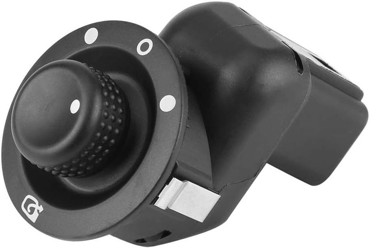 SnelShoppen - Dioche Duwknop Schakelaar Voor Spiegelbediening Achteruitkijkspiegel Schakelaar Voor Clio III Laguna II Megane 2 Scenic 2 Kangoo 109014