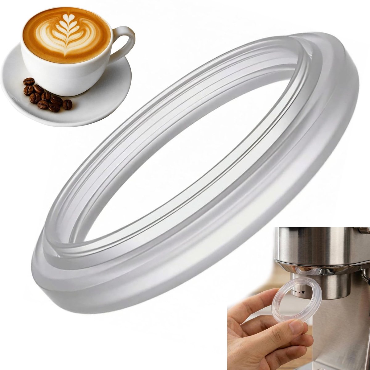 Solidchoice Hittebestendige Siliconen Koffiemachine Afdichting