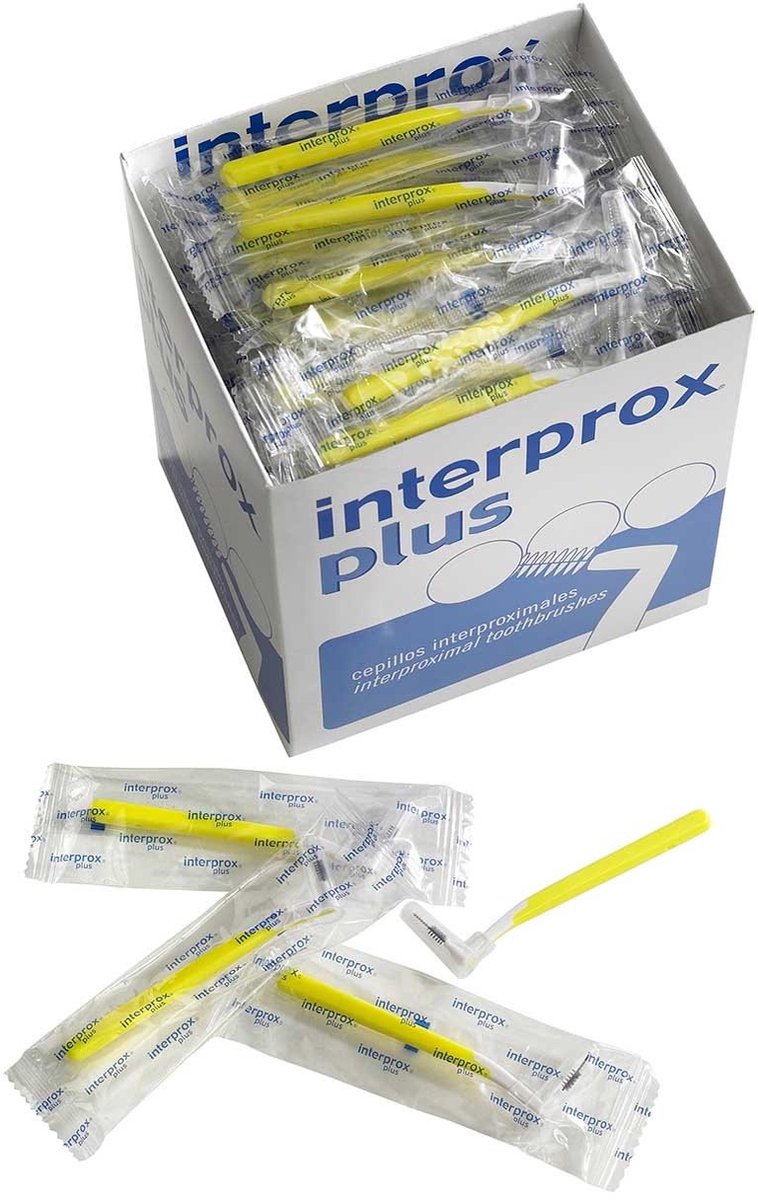 Solidchoice - Interdentale Borstels 100 Stuks Mini Geel