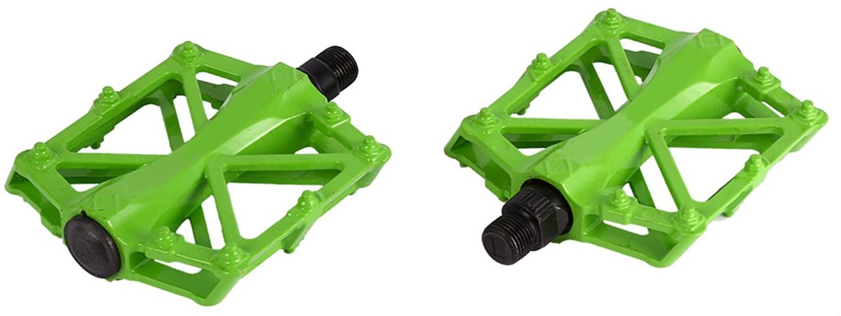 Solidchoice - Antislip Aluminium MTB Pedalen in Groen