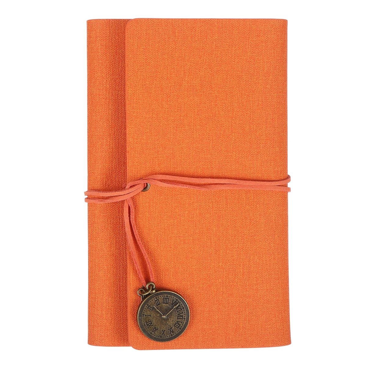 Solidchoice - A6 PU-lederen Notitieboek - Navulbaar met 160 Pagina's