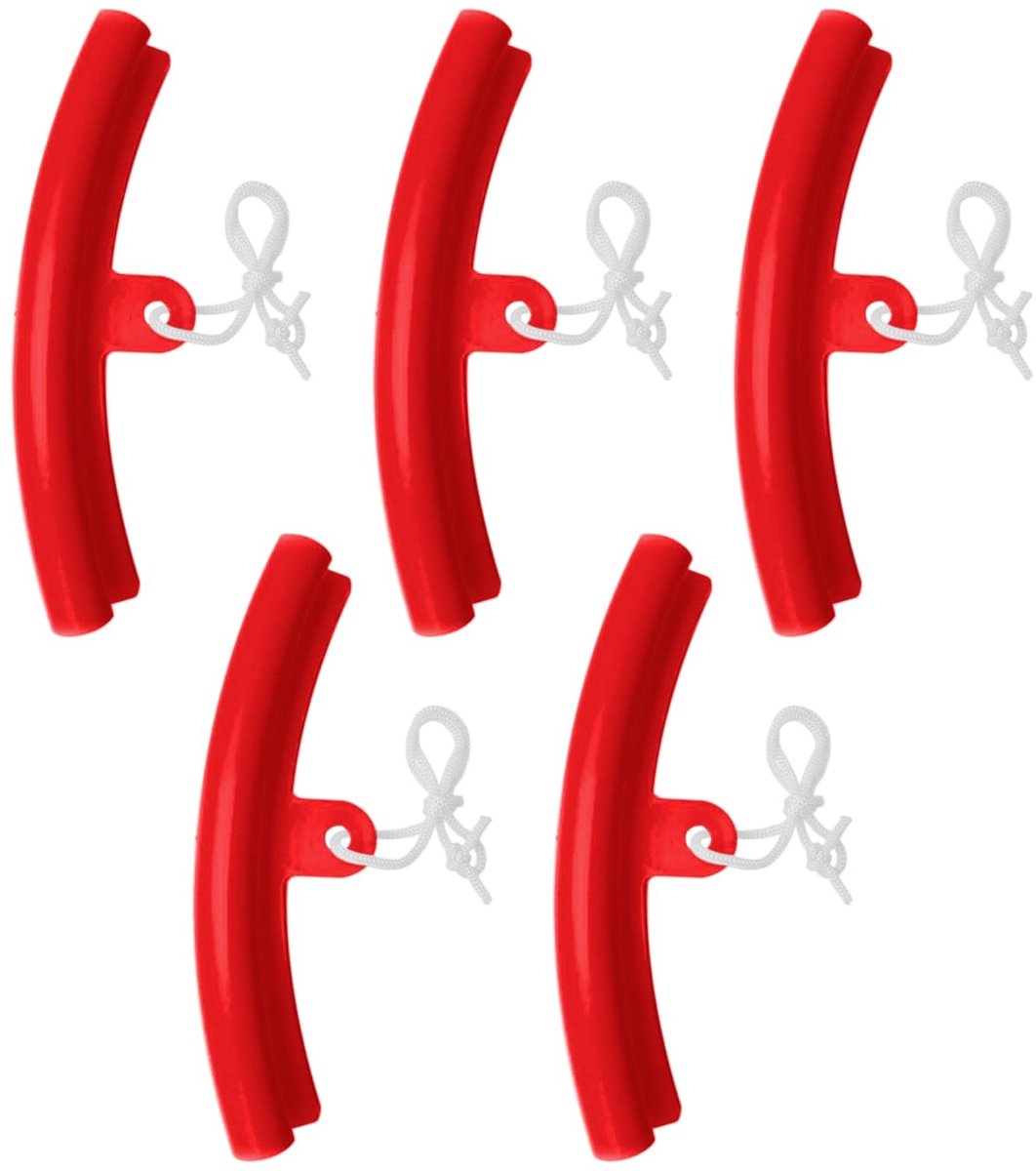 Solidchoice - Set van 5 Velgenbeschermers voor Bescherming tegen Krassen
