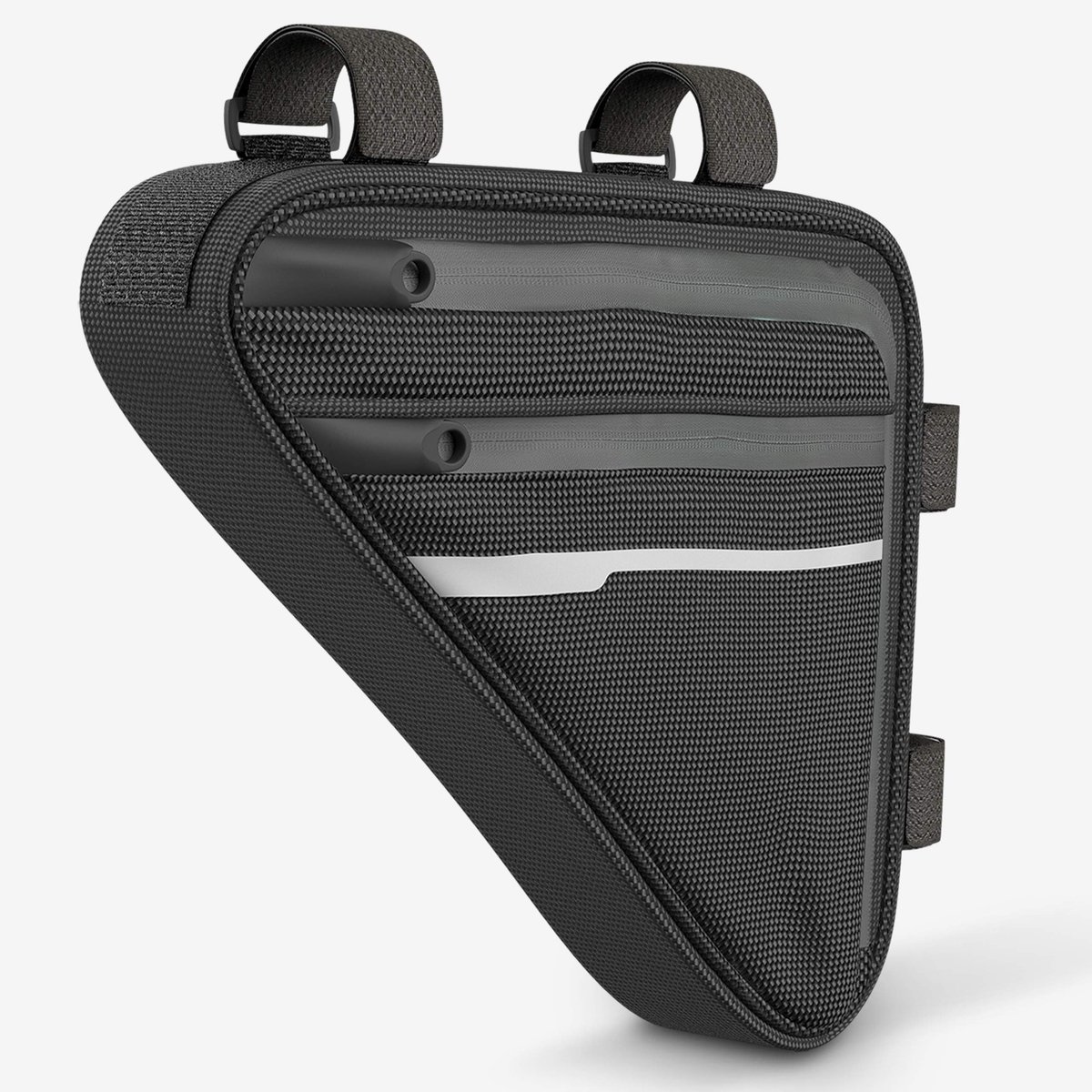 Waterdichte Driehoek Fietstas - Fietsframetas voor Gereedschap, Fietsslot & Accessoires - Ruime Opbergtas voor Regenjas, Reparatieset & Kleine Benodigdheden - Stevige Frame Tas voor Mountainbike, Stadsfiets & Trekkingfiets