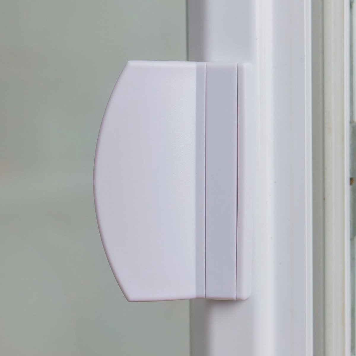 Handgreep voor Raamkozijn - Wit - 25 mm Hoog - ASA-Kunststof - Voor Kunststof, Hout en Aluminium