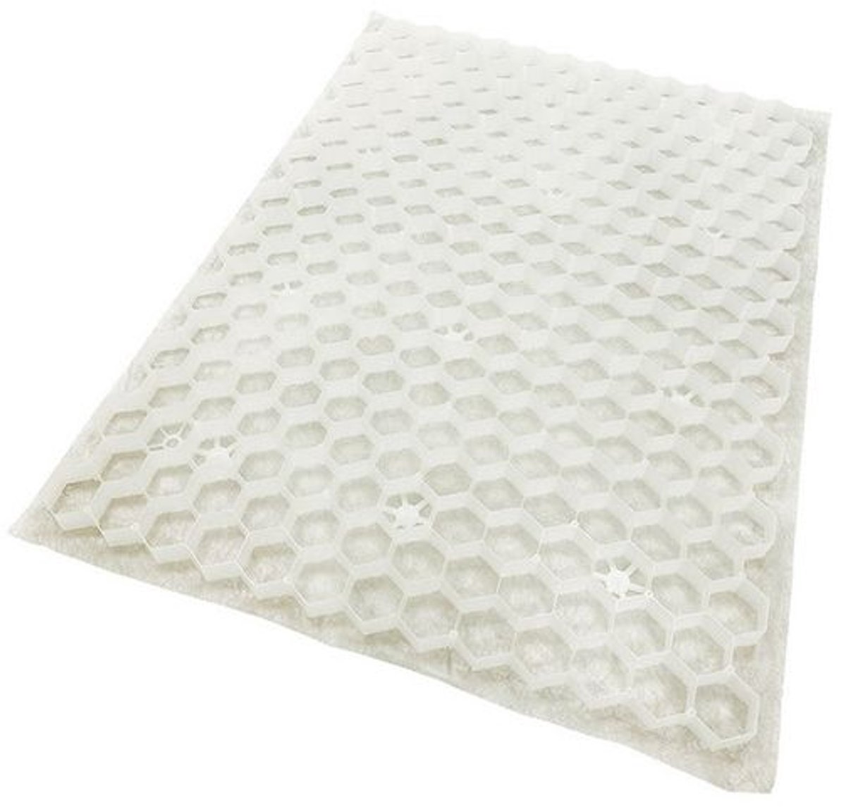 BERA Grindmat Gravel Fix Lite - ca. 60x80 cm - 0,46 m2 - Wit