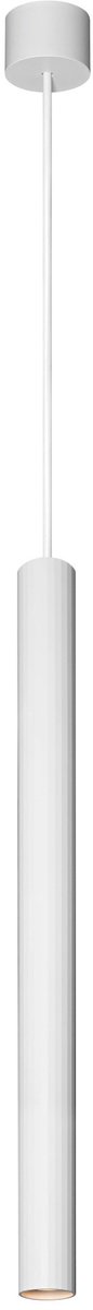 Oryx hanglamp, ronde ring Ø600 mm, wit aluminium, MR11-fitting, dimbaar, hoogte verstelbaar tot 2140 mm, lichtbron niet inbegrepen
