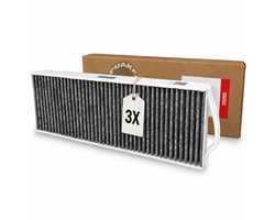 BORA PUAKF koolstoffilter – voor Puru, Pure, X Pure, S Pure – 3 stuks